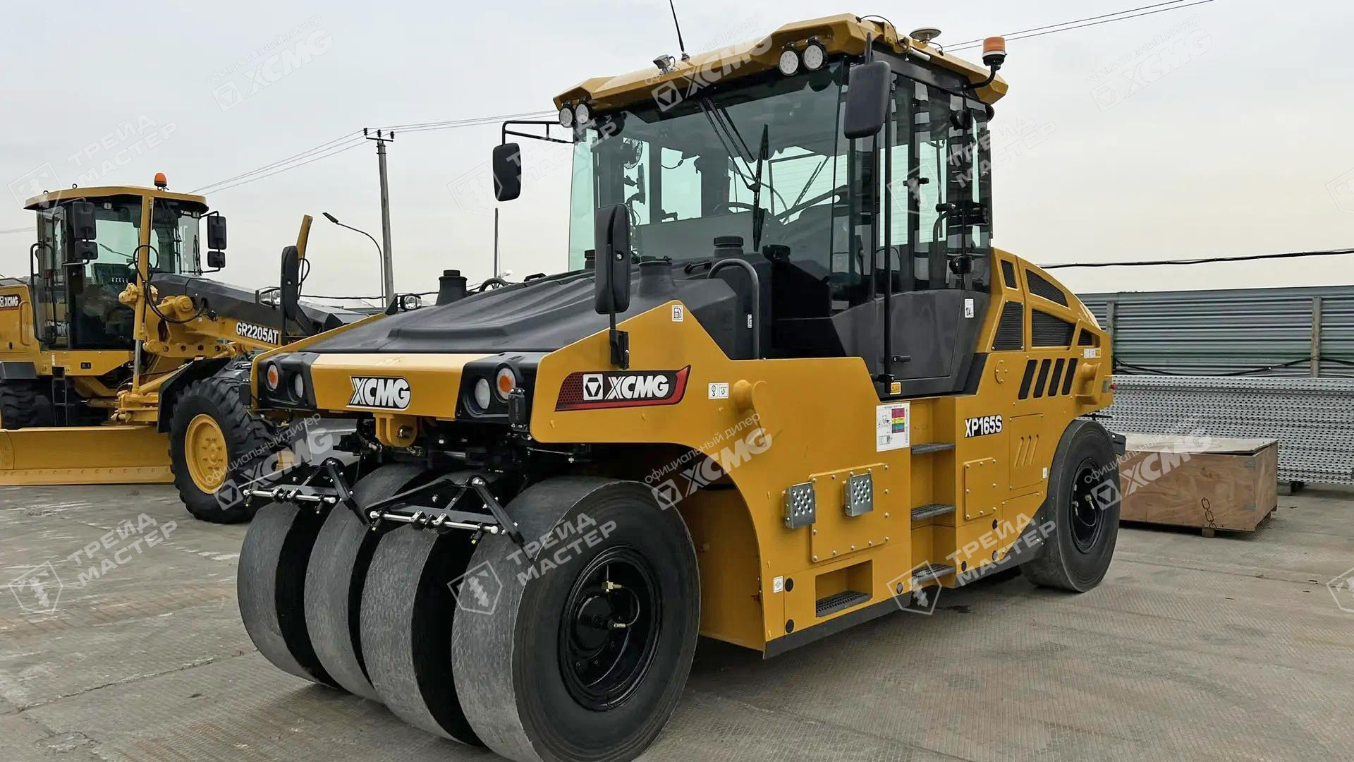 Пневмоколёсный каток XCMG XP165S